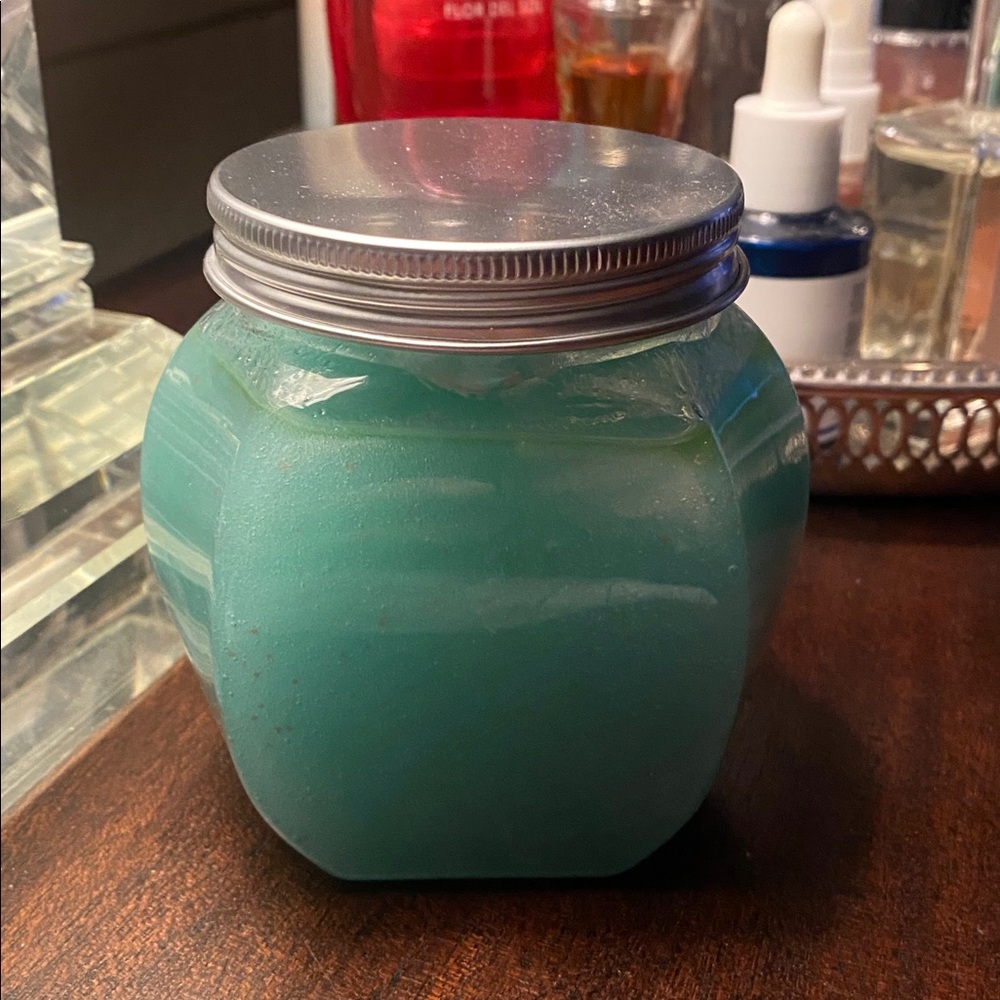 NWOT Lotus Sugar scrub with Shea, jojoba, coconut oil. 17 oz